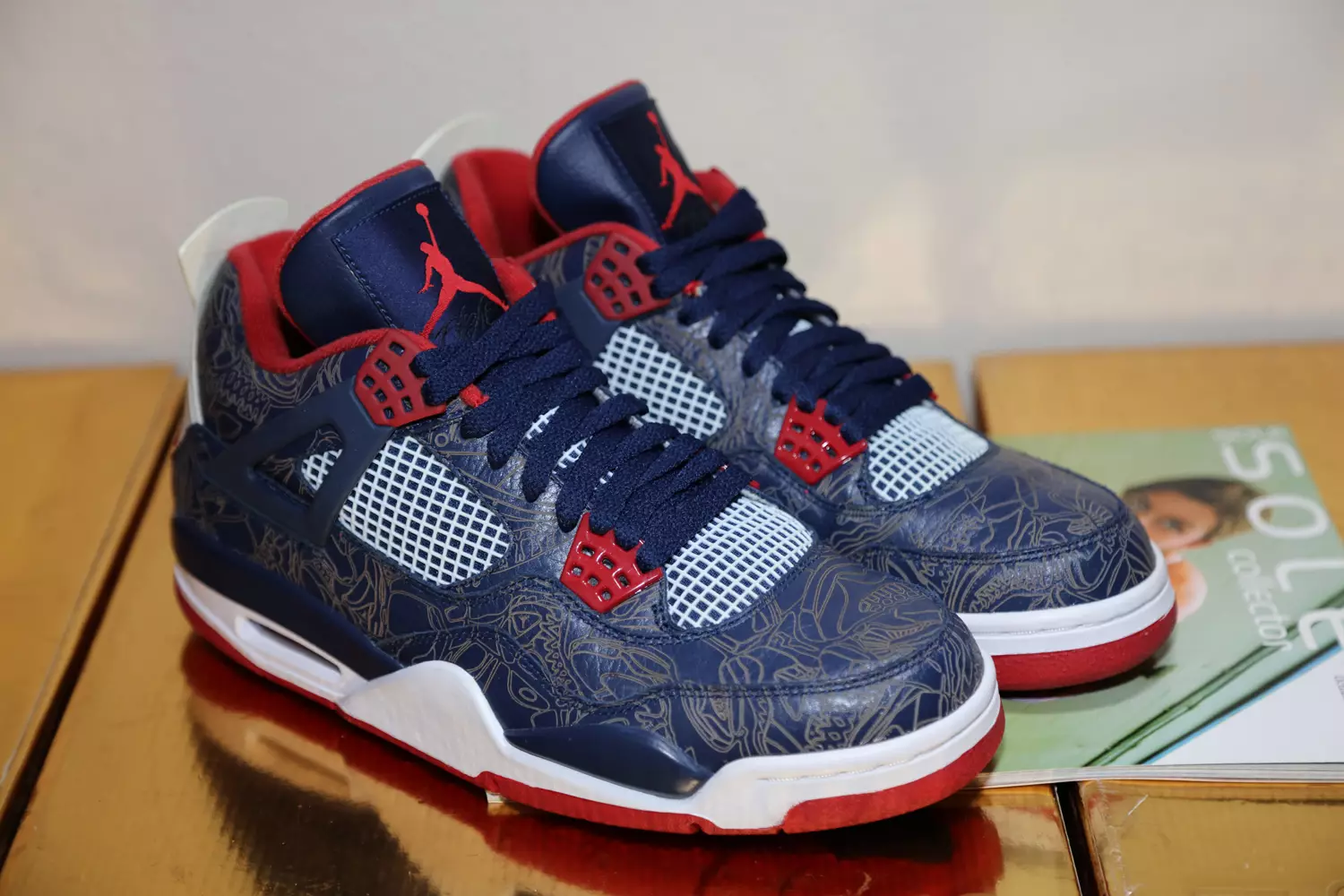 Air Jordan 4 Melo Olympic 2008 წ