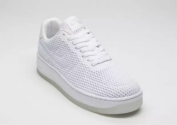 Nike Air Force 1 Low Upstep BR must valge