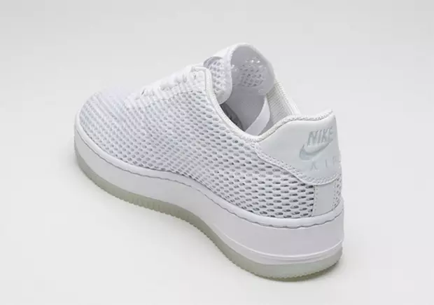 Nike Air Force 1 Low Upstep BR შავი თეთრი