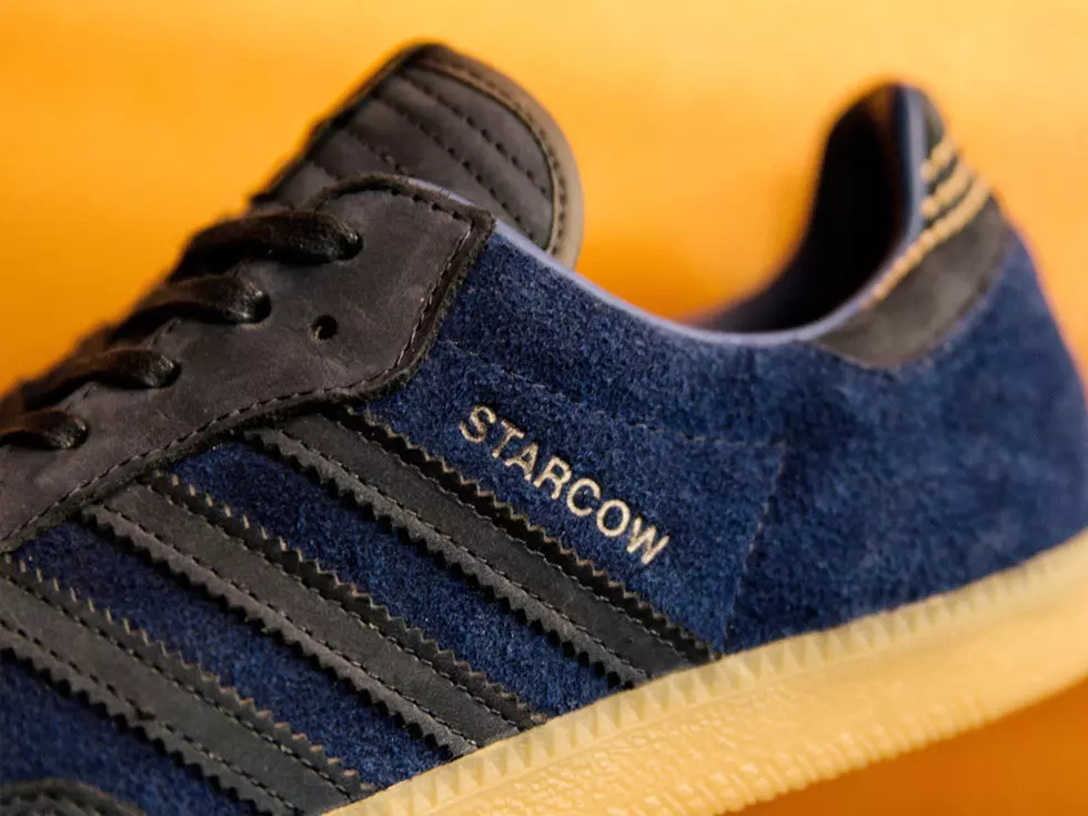 Starcow x adidas လုပ်ငန်းစု Samba