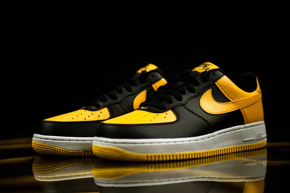 Nike Air Force 1 Basso Nero Giallo