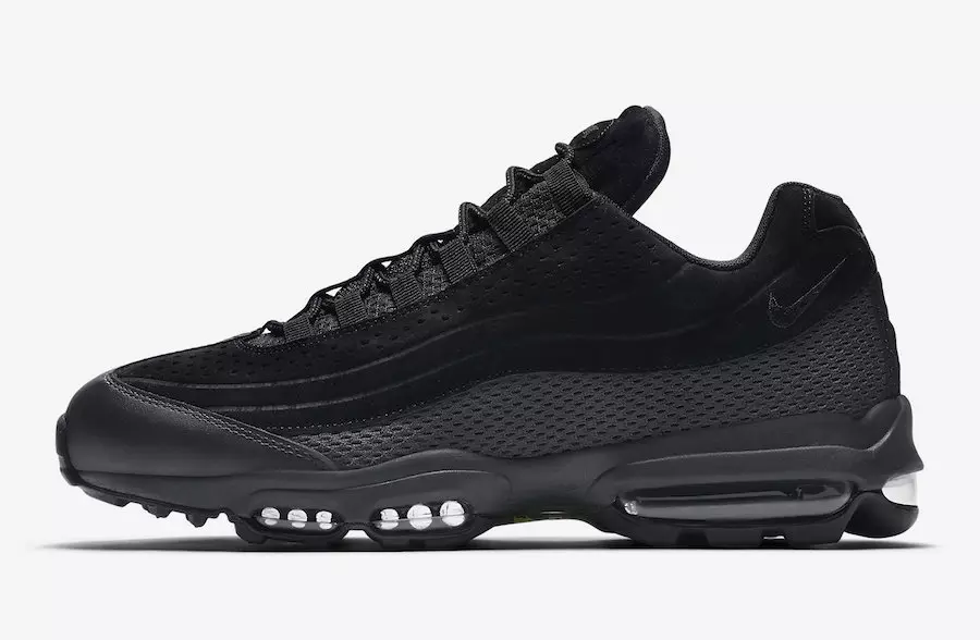 Nike Air Max 95 Ultra Premium BR Triple Negras AO2438-002