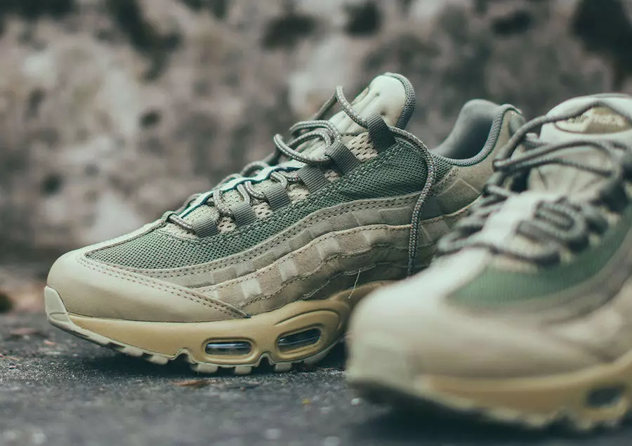 Nike Aeir Max 95 Préimh Neodrach Olive 538416-201