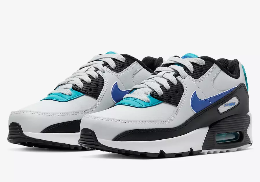 Nike Air Max 90 GS-ը գալիս է կապույտ և ակվա երանգներով