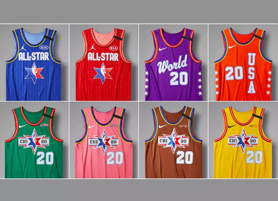 Jordan Brand službeno predstavlja NBA All-Star uniforme za 2020