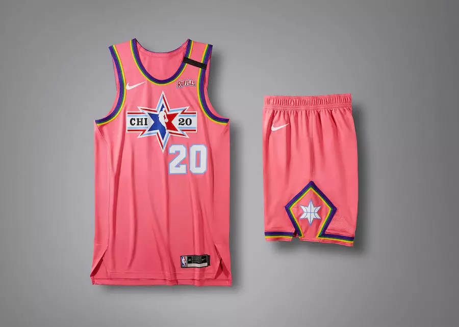 Uniforme NBA All-Star 2020 marca Jordan