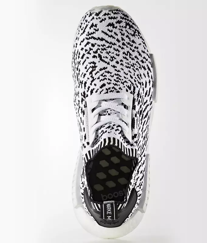 Adidas NMD R1 Primeknit Zebra BZ0219