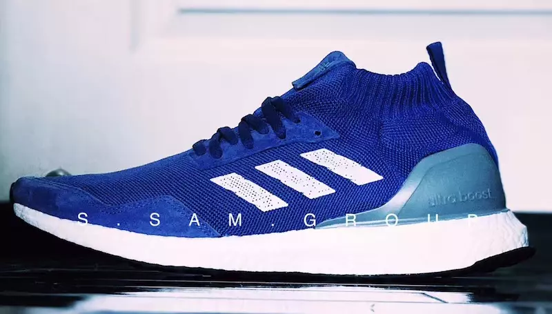 adidas Ultra Boost Mid Run Thru Time Sommer 2017 Blau Weiß