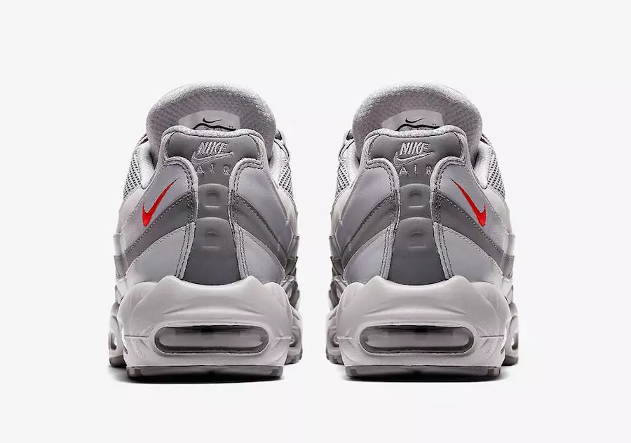 Nike Air Max 95 Sølvrød AQ9972-001 Udgivelsesdato