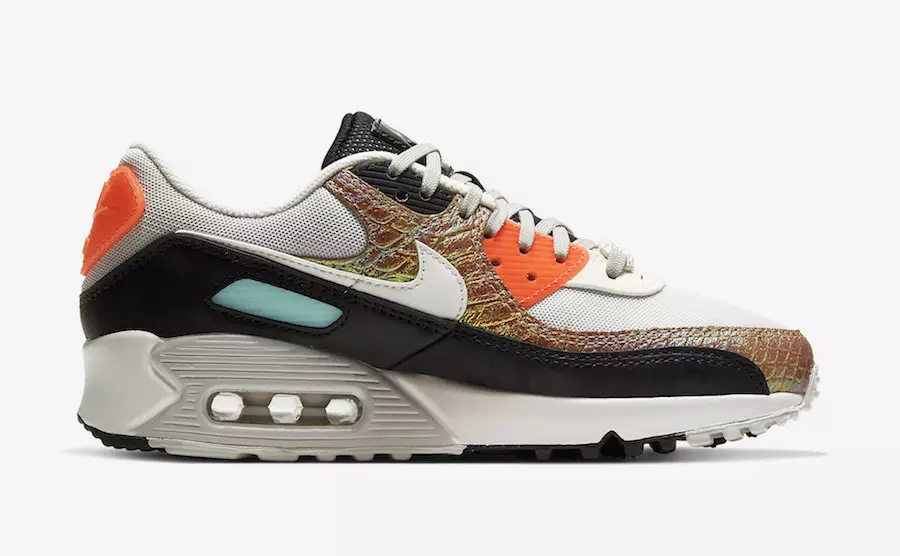 Nike Air Max 90 Gold Snakeskin CW2656-001 Releasedatum