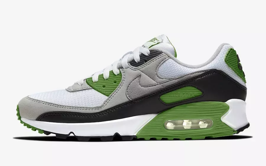 Tarehe ya Kutolewa ya Nike Air Max 90 Chlorophyll CT4352-102