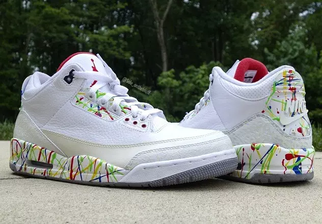 Air Jordan 3 88 Splatter Custom