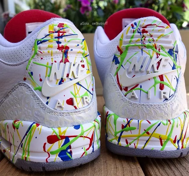 Air Jordan 3 88 Splatter Custom