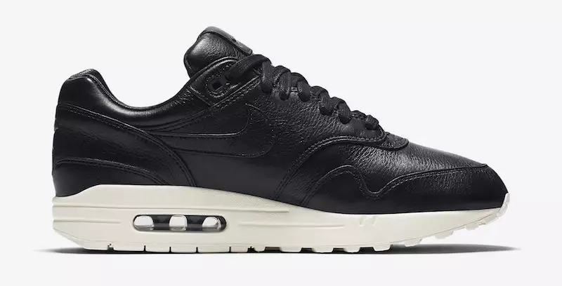 Nike Air Max 1 Pinnacle Cuir Noir Voile Bleu