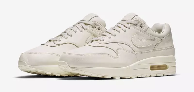 Nike Air Max 1 Pinnacle ტყავის შავი იალქანი ლურჯი