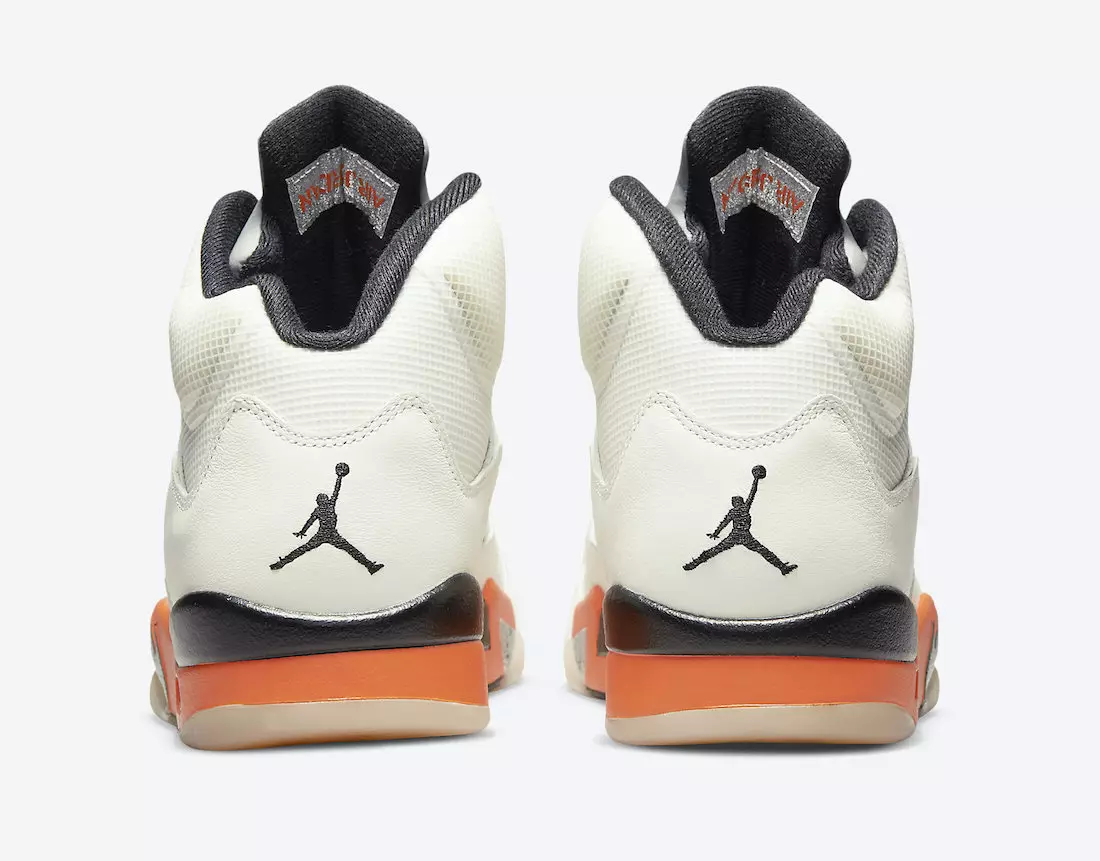 Air Jordan 5 Shattered Backboard Orange Blaze DC1060-100 Дата выпуску Кошт