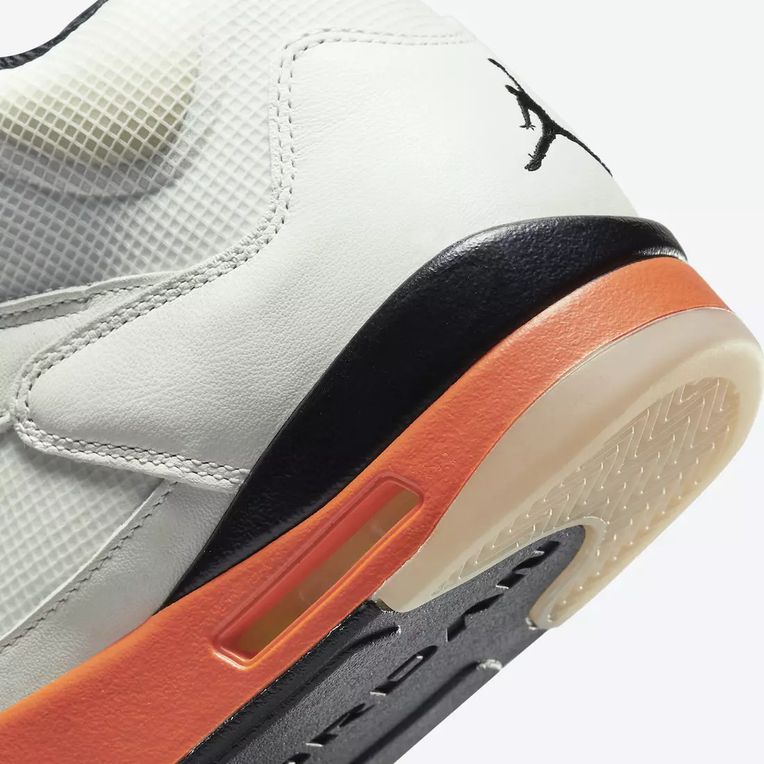 Air Jordan 5 összetört hátlap Orange Blaze DC1060-100 Megjelenés dátuma Ár