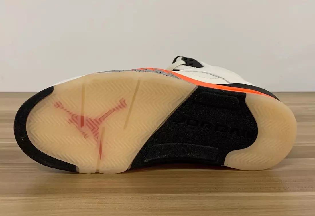 Air Jordan 5 Shattered Backboard Orange Blaze DC1060-100 Verðlagning á útgáfudegi