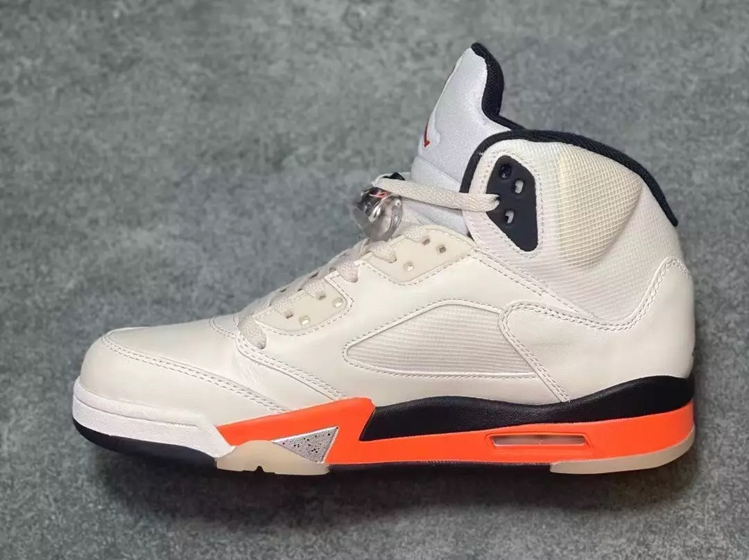 Air Jordan 5 тахтаи шикасташудаи Orange Blaze DC1060-100 нархи санаи барориши