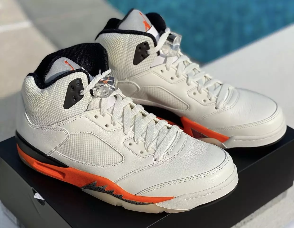 Air Jordan 5 хагарсан улбар шар өнгийн арын хавтан DC1060-100 худалдаанд гарсан огноо