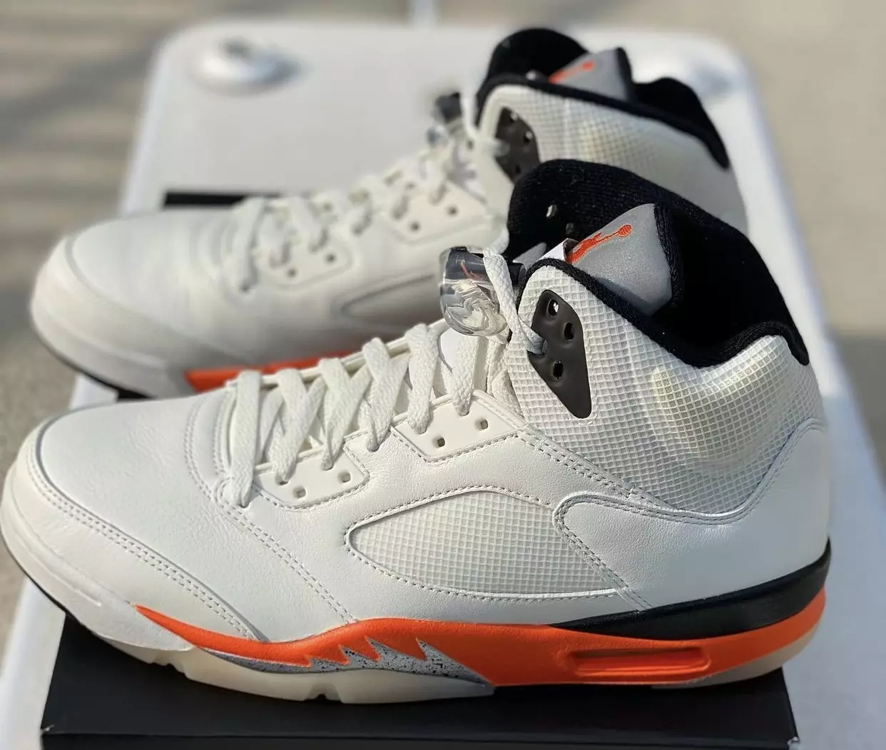 Air Jordan 5 összetört hátlap Orange Blaze DC1060-100 Megjelenés dátuma