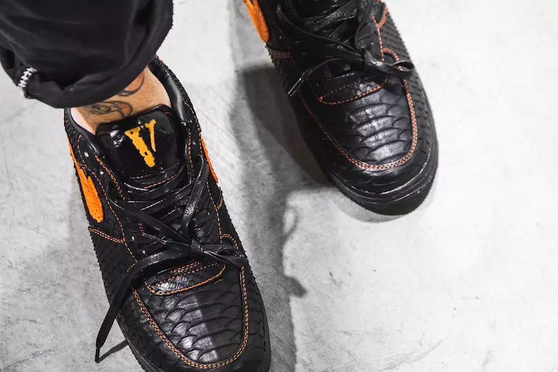 Хирургът за обувки Vlone Nike Air Force 1