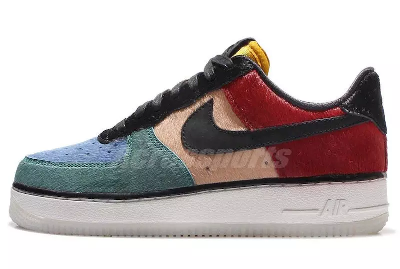 Nike Air Force 1 PRM Multicolor Pony Rambut 616725-400