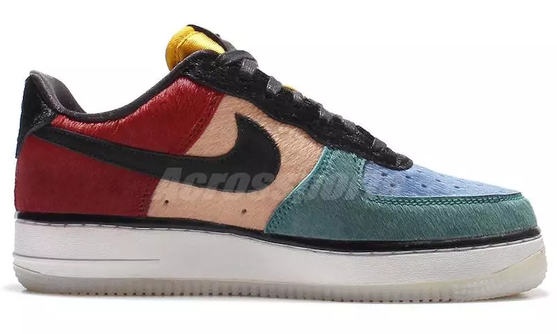 Nike Air Force 1 PRM moniväriset ponihiukset 616725-400