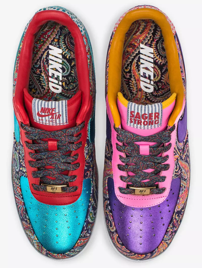 Craig Sager Nike Air Force 1 מעלדונג טאָג