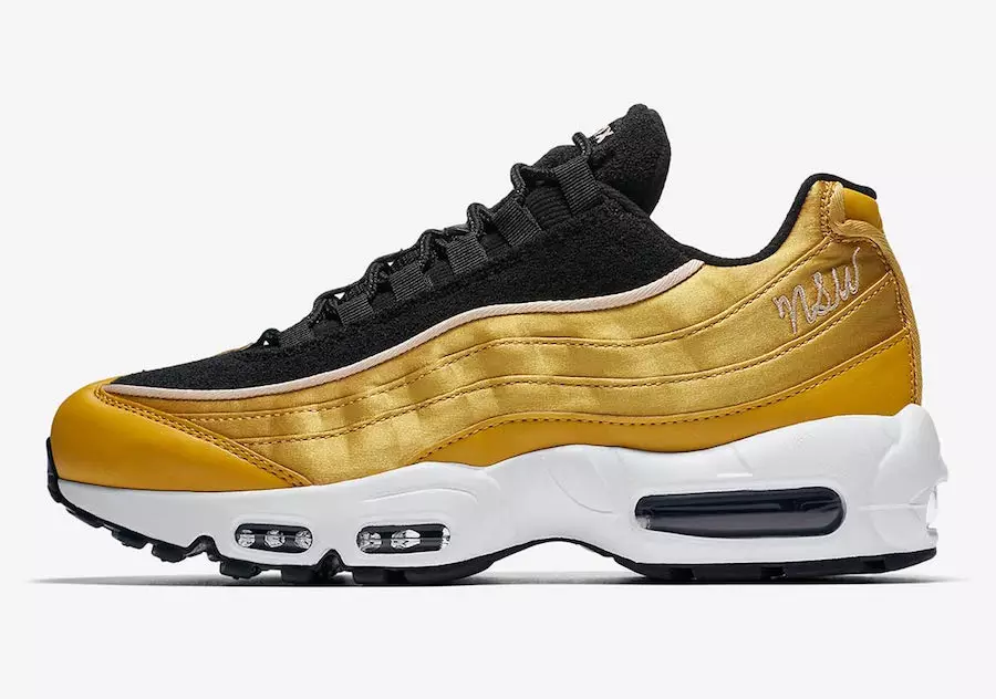 Nike Air Max 95 Satin Black Gold AA1103-700