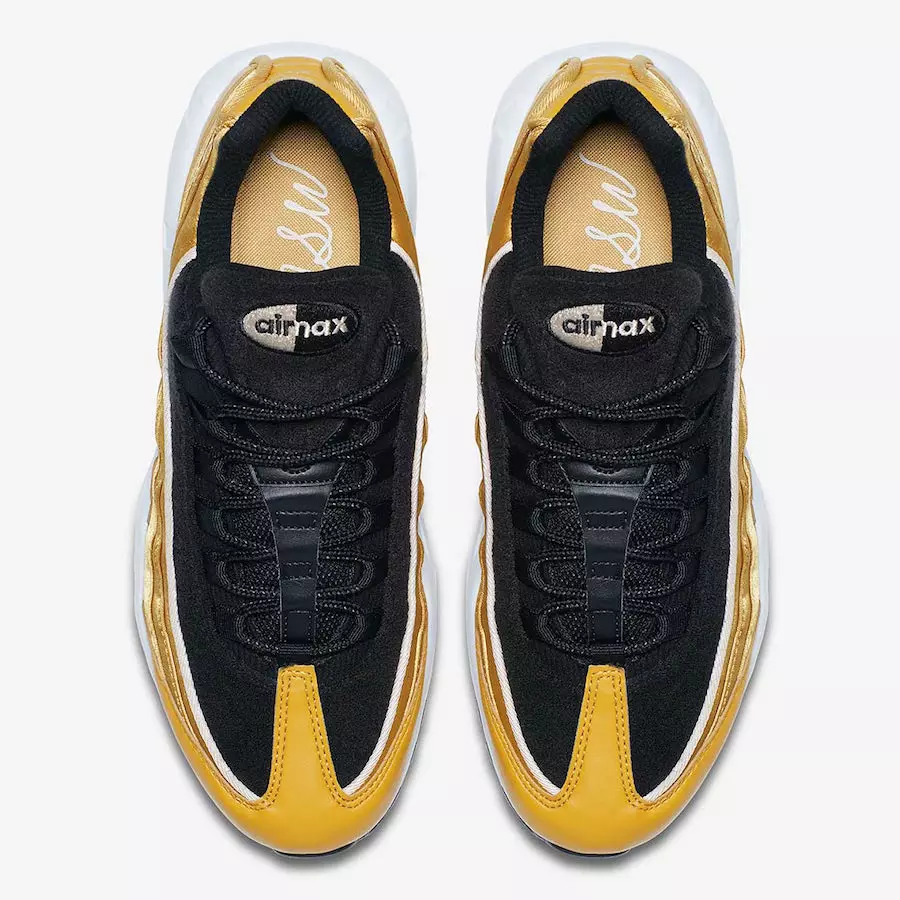 Nike Aeir Max 95 Satin Black Gold AA1103-700