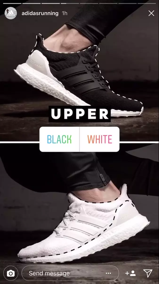 adidas Ultra Boost Instagram 투표 투표 경품