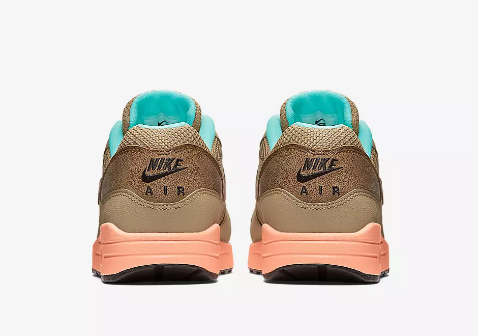 Nike Air Max 1 FB Hay Sunset Glow Verde azulado artesanal