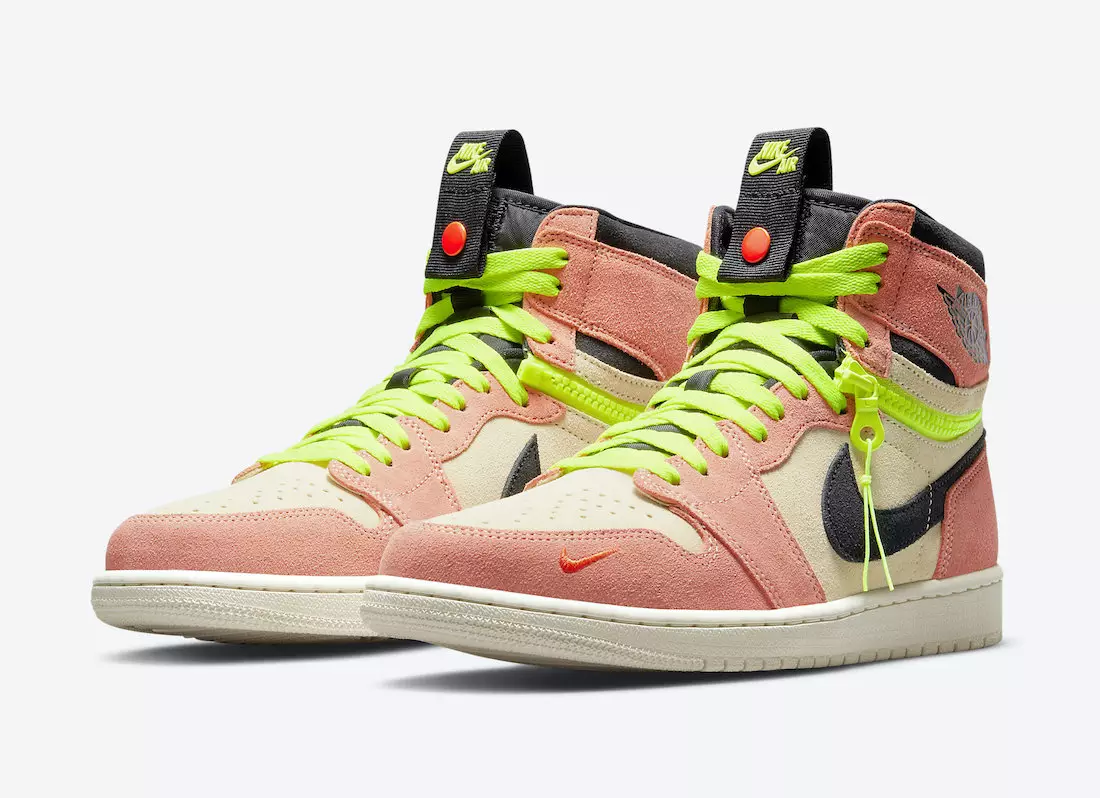 Air Jordan 1 High Switch xuất hiện trong Peach và Neon