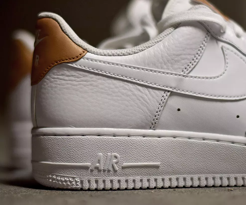 Nike Air Force 1 Biały Vachetta Tan