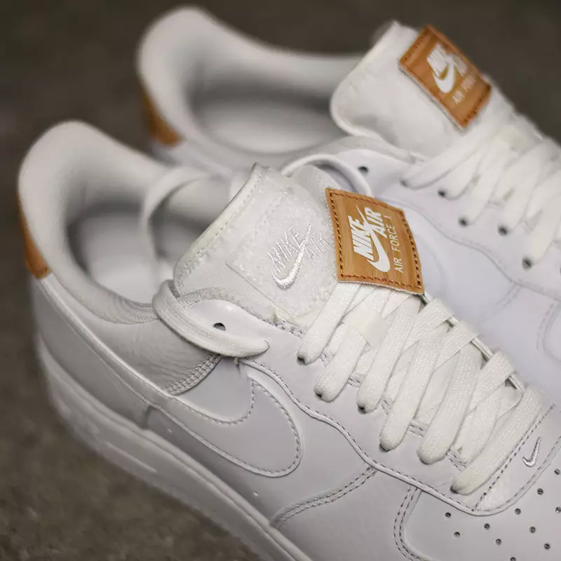 Nike Air Force 1 White Vachetta Tan