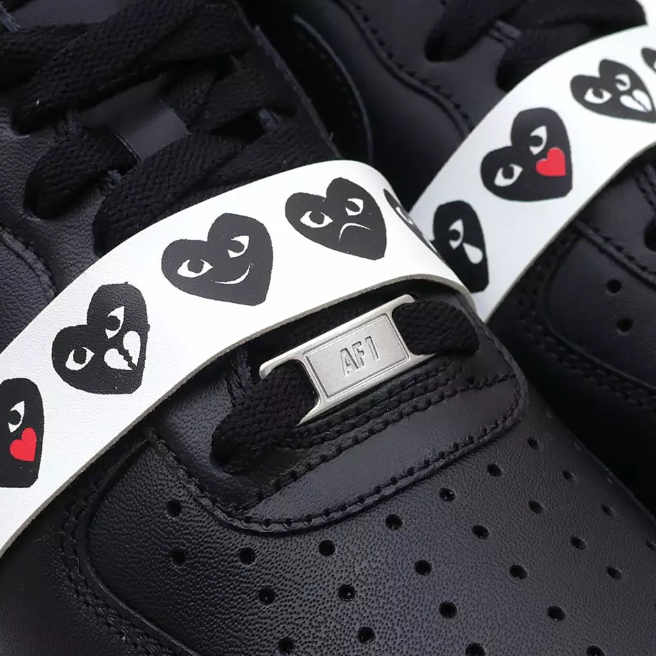 Comme des Garcons x Nike Air Force 1 Pek Emoji Rendah