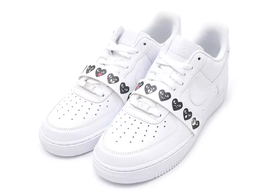 Comme des Garcons x Nike Air Force 1 Low Emoji փաթեթ