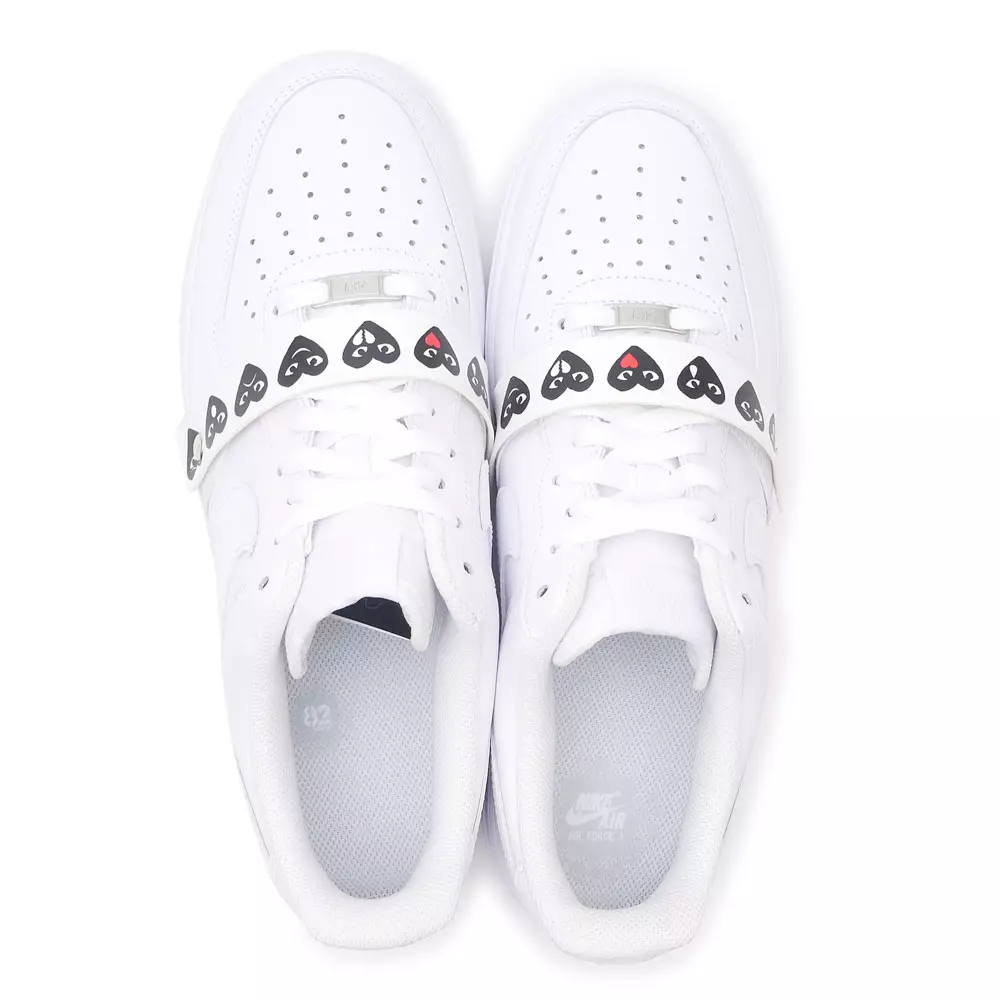 Comme des Garcons x Nike Air Force 1 Low Emoji Pack