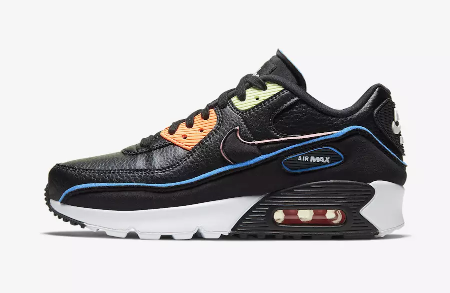 Ημερομηνία κυκλοφορίας Nike Air Max 90 SE Kids Multi CK4068-001