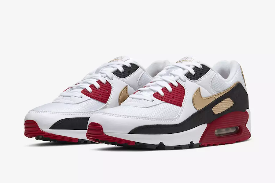 Nike Air Max 90 CNY Tahun Baru Cina CU3005-171 Tanggal Rilis