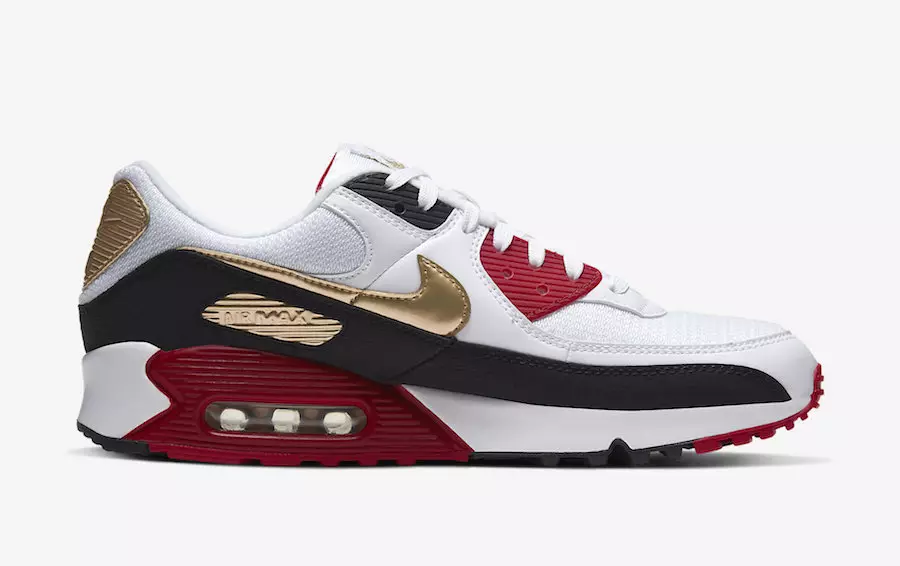 Nike Air Max 90 CNY Ķīniešu Jaunais gads CU3005-171 Izdošanas datums