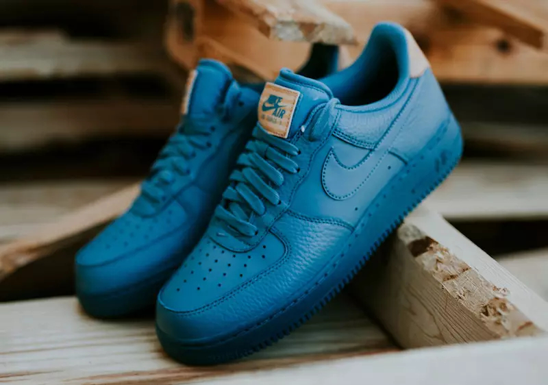 Nike Air Force 1 07 LV8 Дымчатый Синий