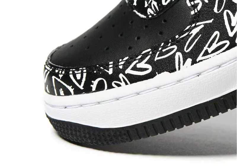 Nike Air Force 1 Low Hearts Black Сафед