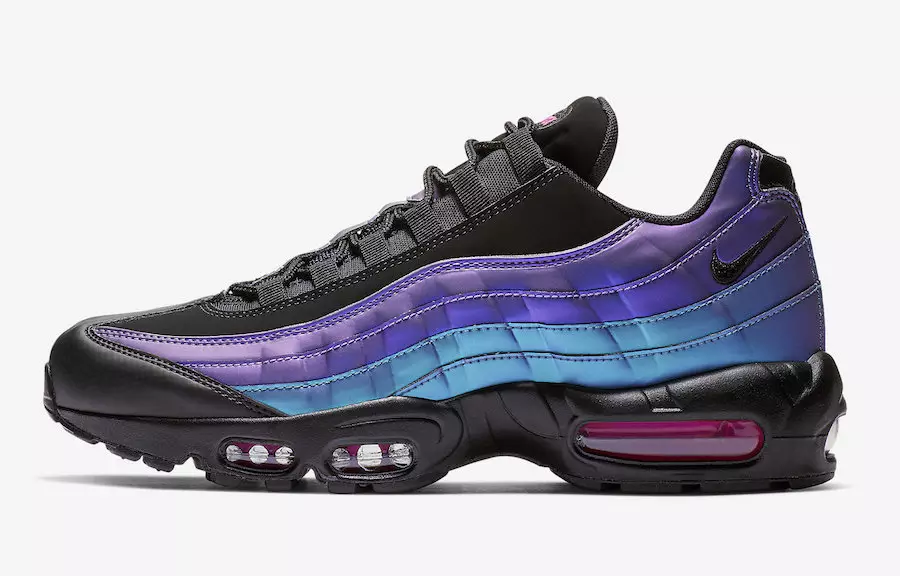 Nike Air Max 95 Black Laser Fuchsia 538416-021 გამოშვების თარიღი