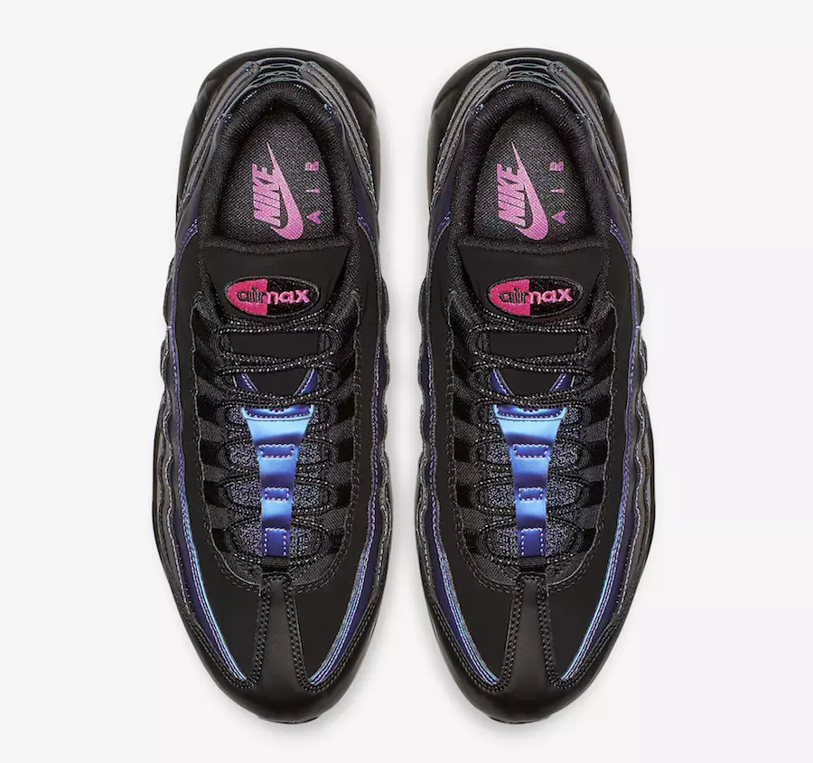 Nike Air Max 95 Black Laser Fuchsia 538416-021 Megjelenés dátuma