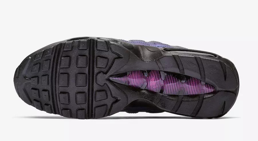 Nike Air Max 95 Black Laser Fuchsia 538416-021 תאריך שחרור