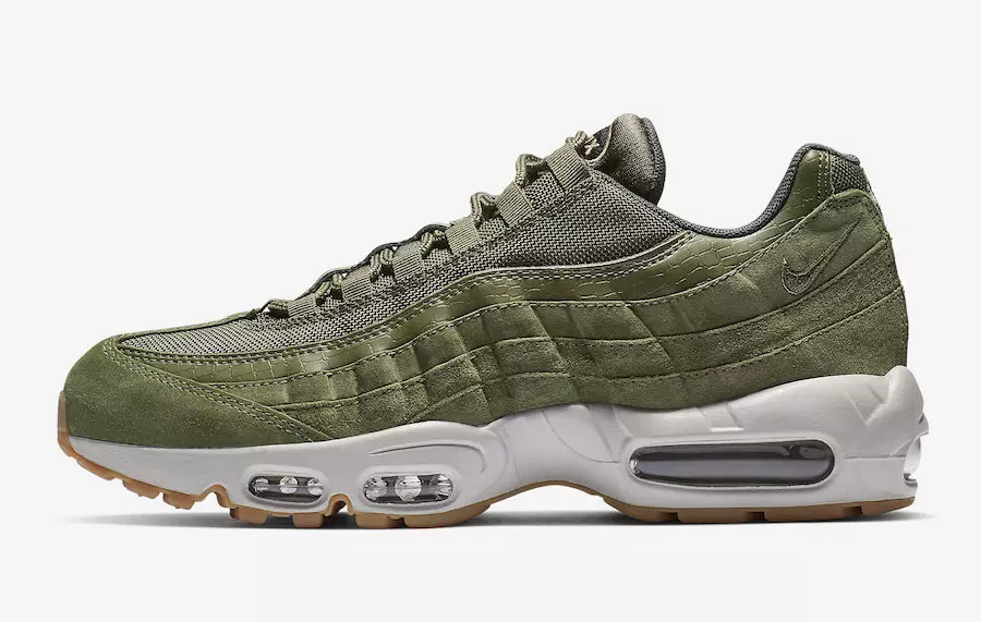 Nike Air Max 95 Olive Canvas AJ2018-300 Udgivelsesdato