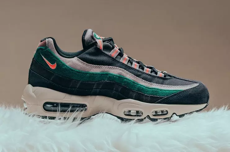 Nike Air Max 95 Oil Grå Regnskov