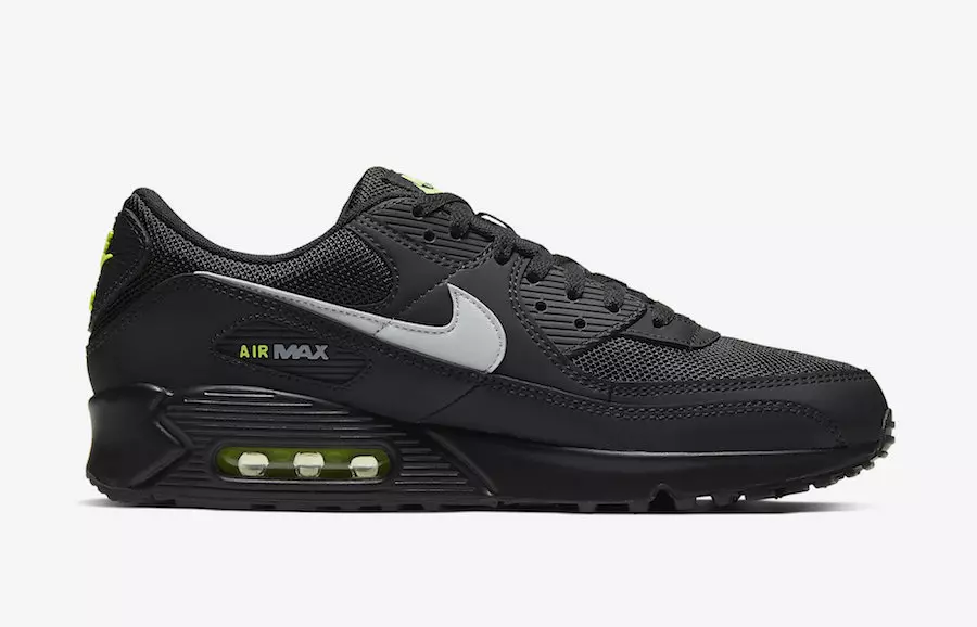 Nike Air Max 90 Black Volt CV1634-001 Izlaišanas datums